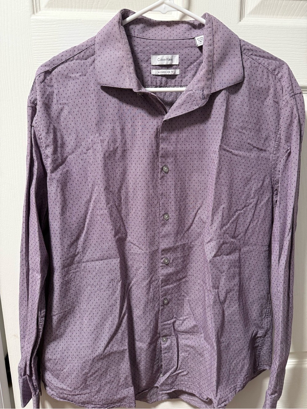 Calvin Klein Dotted Button-Up Shirt